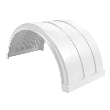 Truckmate Plastic Mudguard - 700mm Wide - White